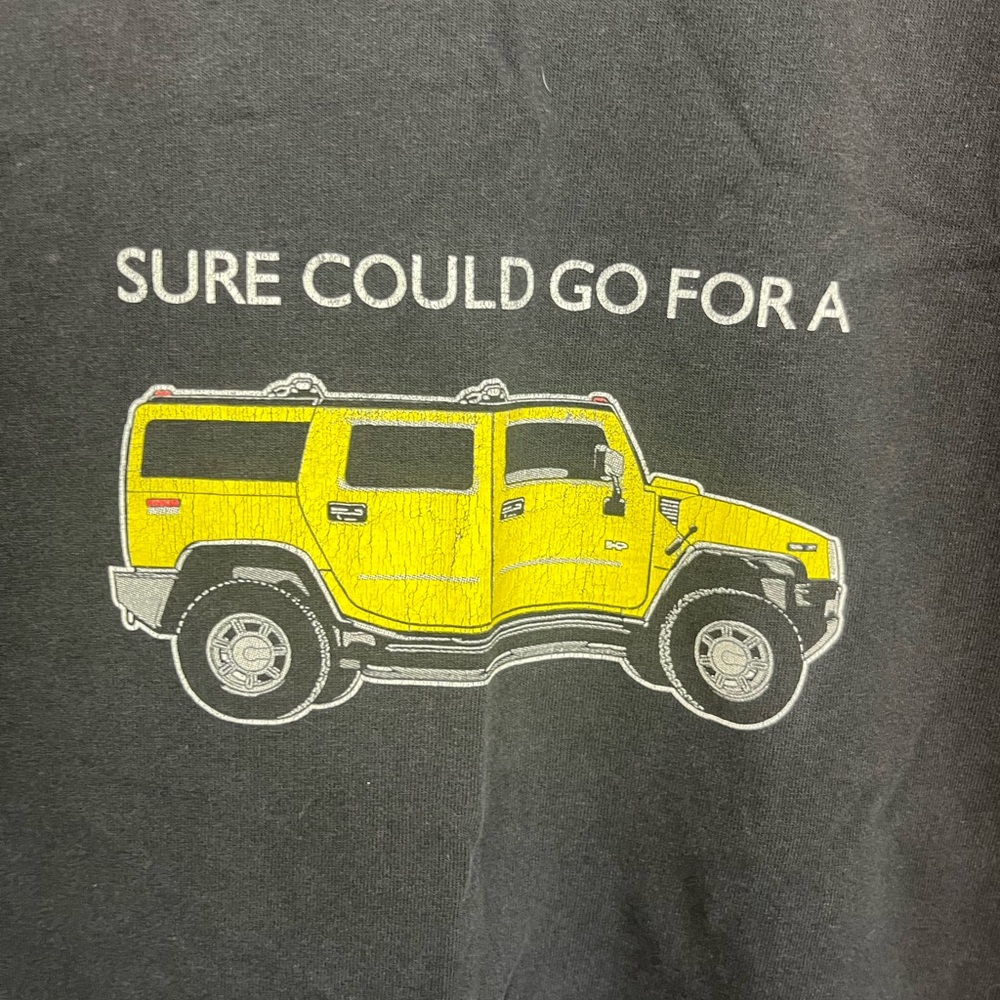 Vintage Sure Could Go For a‎ Hummer T-Shirt Sz XL